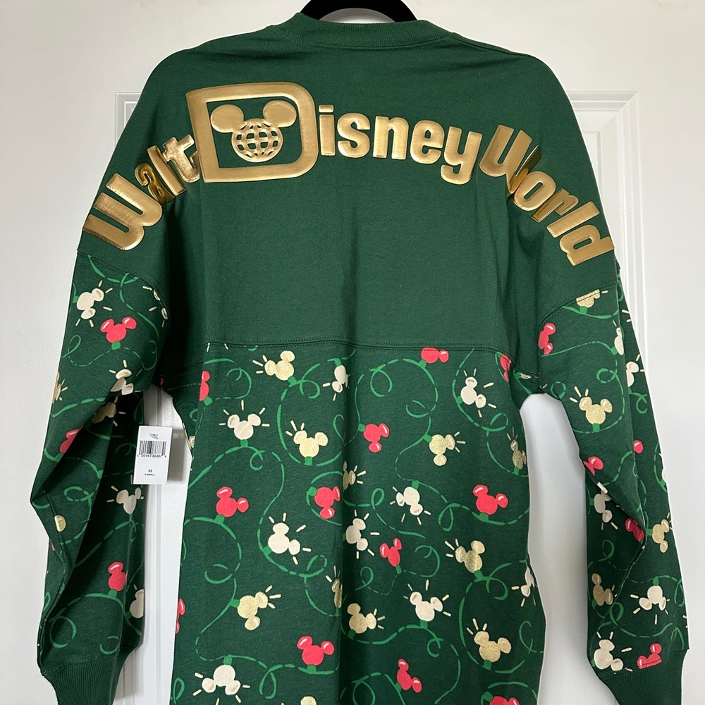 SOLD Walt Disney World Christmas Spirit Jersey 2024 NWT XS